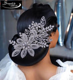 Bridal Hair Accessories l Rhinestone Wedding Forehead Headband  l Hair Comb l Hair Piece HP-25