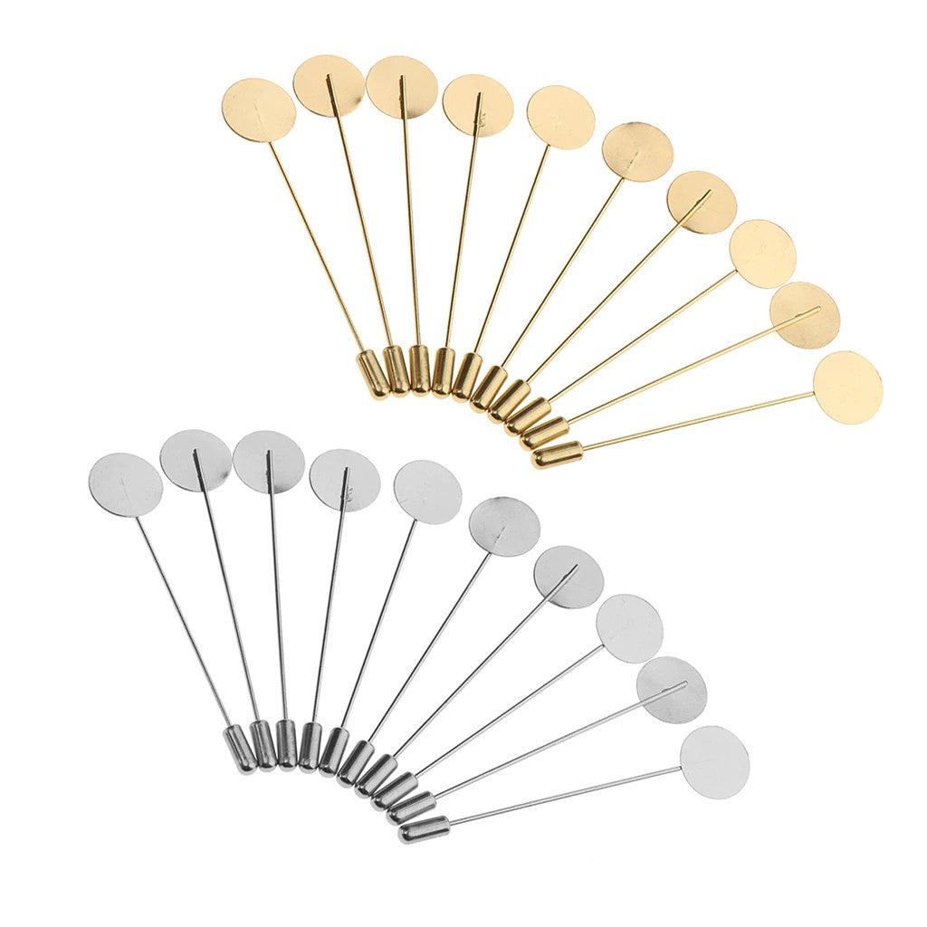 Corsage / Boutonniere Gold Pixie Pins 3/4 100pcs