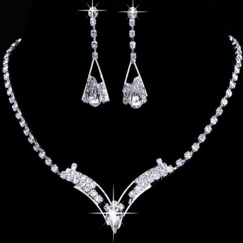 Bridal Prom Jewelry Set JEW-A399