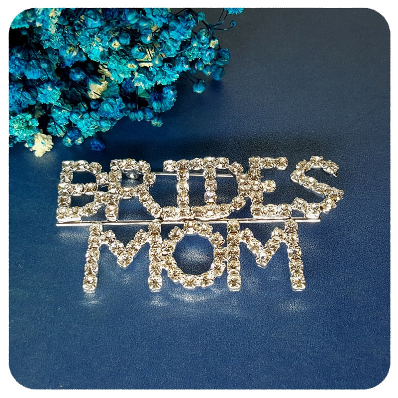 Crystal Rhinestone Brooch Accessories Diy Wedding Invitation - Temu