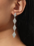 Austrian Crystal Rhinestone Earrings JS-035