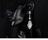 Crystal Hanging Luxury Rhinestone Earrings JS-007