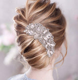 HP-0026 Swarovski Crystals l Rhinestone l Bridesmaids l Bridal Hair Comb l Tiara l Crown