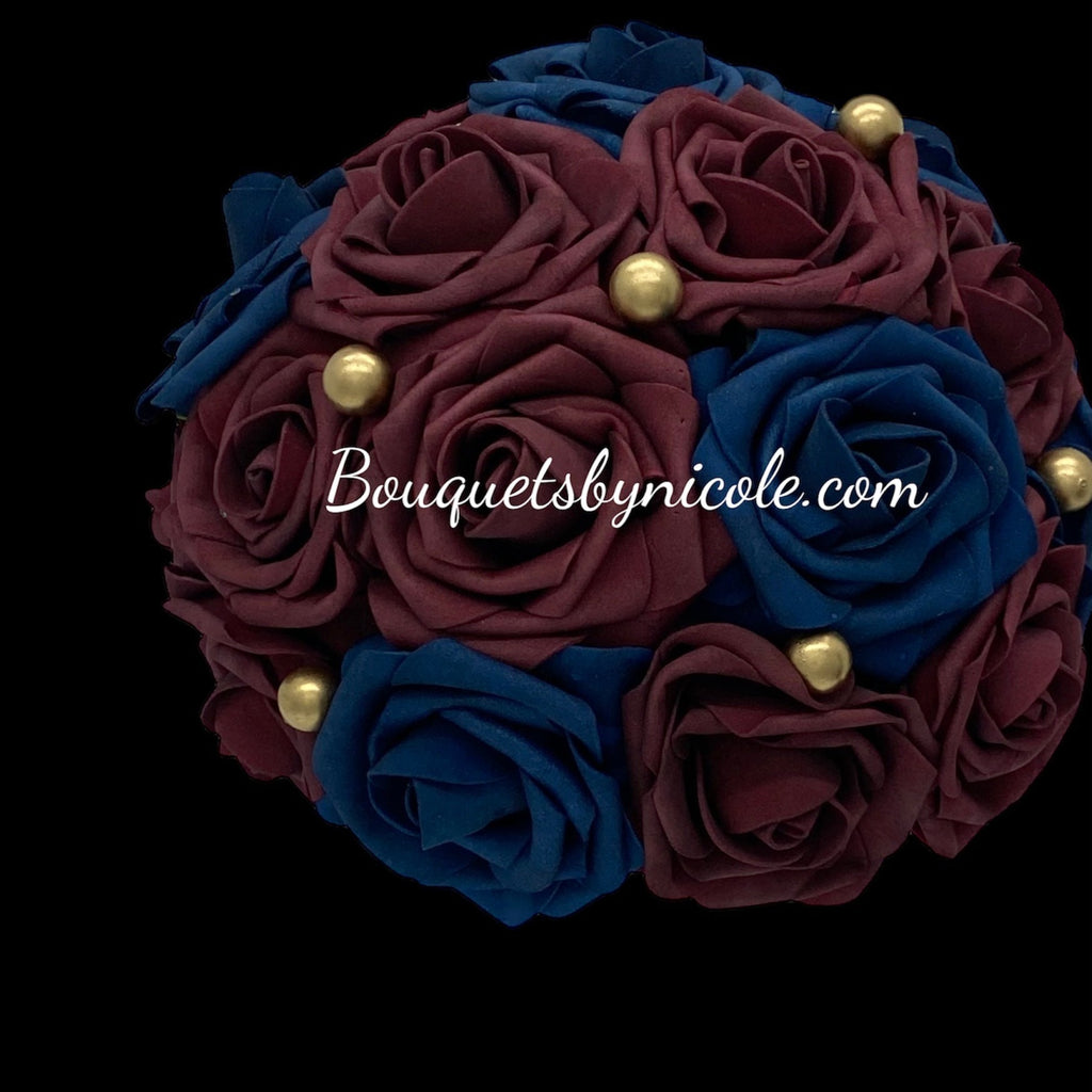Charlotte Dress Bouquet Blue