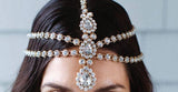 HP-0019 Bridal Hairbands l Crystal Hair Jewelry l Wedding accessories l Tiaras l Crowns l Hair Comb l Quinceanera l Hair Chain l silver l gold