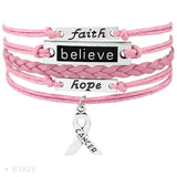Believe Faith Hope Bracelets