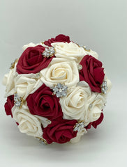 DIY Bridal Brooch Bouquet Kit - Creates a Medium - Large Bouquet