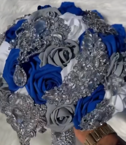 Brooch Bouquet or DIY Kit ~ WHT-242