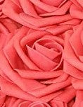 100pcs ~ Real Touch Foam Roses Wholesale Bulk RT-100