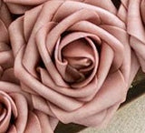 100pcs ~ Real Touch Foam Roses Wholesale Bulk RT-100