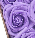 SAMPLE ~ Real Touch Foam Roses Wholesale Bulk RT-001