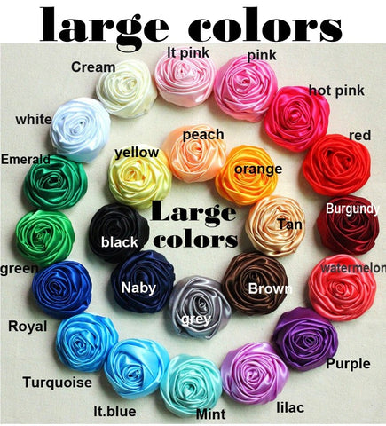 Deluxe Satin Roses DIY Bridal Bouquets SATIN-003