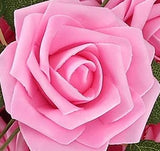 SAMPLE ~ Real Touch Foam Roses Wholesale Bulk RT-001