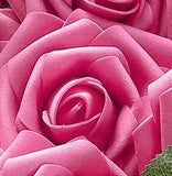 100pcs ~ Real Touch Foam Roses Wholesale Bulk RT-100