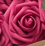 10pcs. Real Touch Foam Roses RT-200