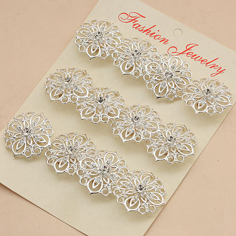 12pcs. Rhinestone Brooches Lots BR-039