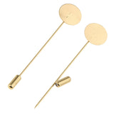 10 Pack Silver Gold Boutonniere Corsage Lapel Pin  BOUT-PINST