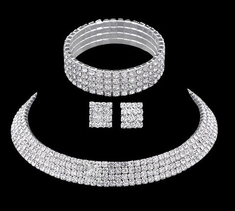 Bridal Prom Jewelry Set JEW-NICK-3