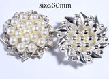 Brooch Pearl Cluster BR-022