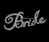 Team Bride Brooch Wedding Party Gift Rhinestone Crystal