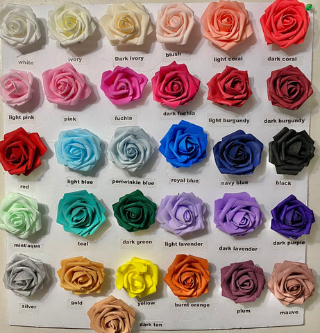 Two Difference Colour Roses Different Types Of Roses