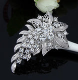 Brooch Rhinestone Flower BR-902