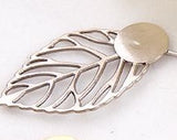 10 Pack Boutonniere Corsage Leaf Lapel Pin Silver or Gold BOUT-PINST