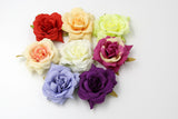 50pcs Deluxe Large Silk Rose Heads SF-0501