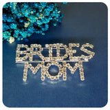 Team Bride Brooch Wedding Party Gift Rhinestone Crystal