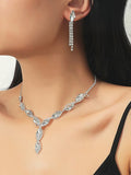 3 Pcs SILVER Jewelry Set JS-033