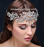Bridal Hair Brooch Rhinestone HBR-003
