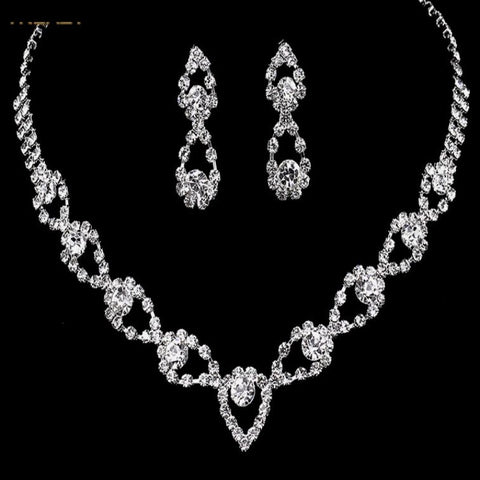 Bridal Prom Jewelry Set JEW-A899