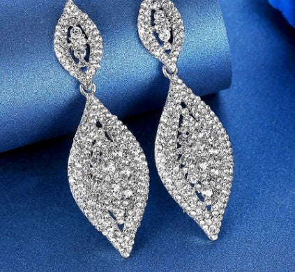 Buy Latest One Gram Gold Plated Long Earrings for Wedding