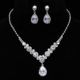 Bridal Prom Jewelry Set JEW-AL700