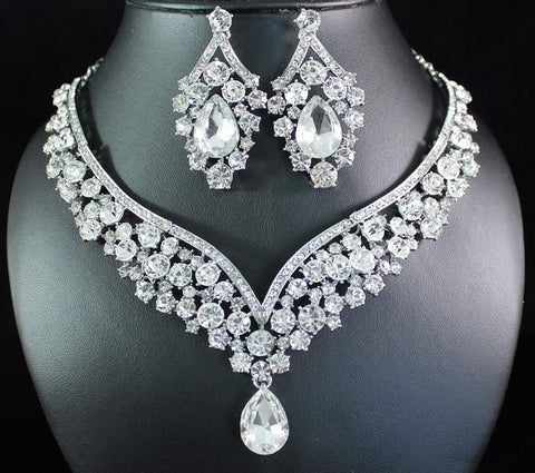 Bridal Prom Jewelry Set JEW-AL9