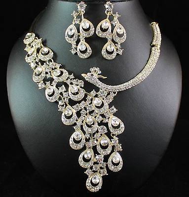 Bridal Prom Jewelry Set JEW-N13910-GOLD