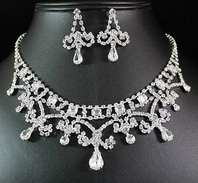 Bridal Prom Jewelry Set JEW-N14340