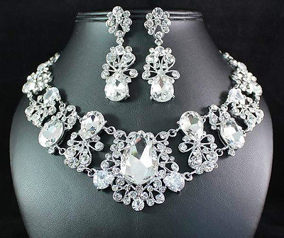 Bridal Prom Jewelry Set JEW-N15130