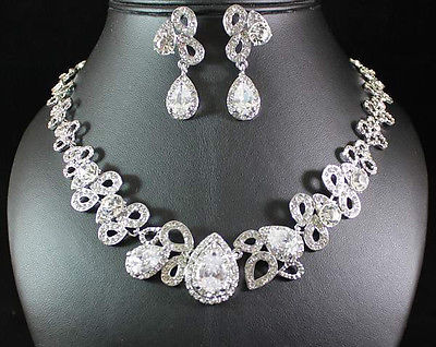 Bridal Prom Jewelry Set JEW-N15740