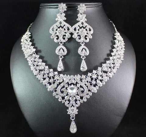 Bridal Prom Jewelry Set JEW-N1653C0