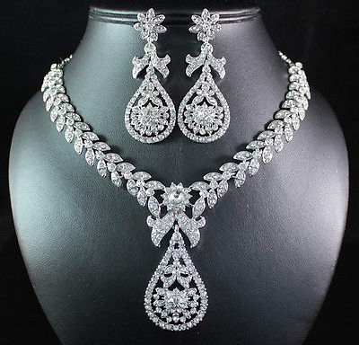 Bridal Prom Jewelry Set JEW-N1662C0