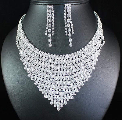 Bridal Prom Jewelry Set JEW-N16800