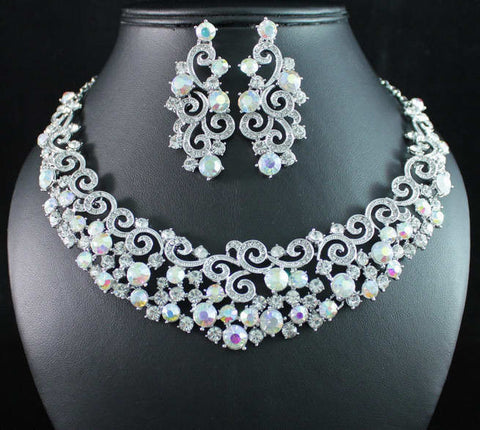 Bridal Prom Jewelry Set JEW-N16930