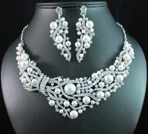 Bridal Prom Jewelry Set JEW-N17080