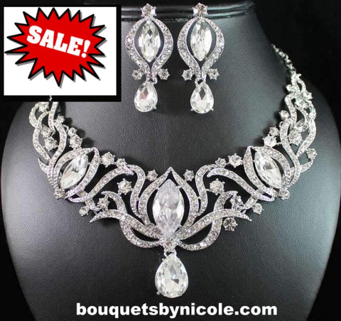 Bridal Prom Jewelry Set JEW-N17820