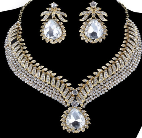 Bridal Prom Jewelry Set JEW-N8120