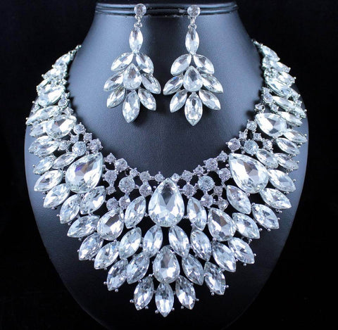 Bridal Prom Jewelry Set JEW-N9870