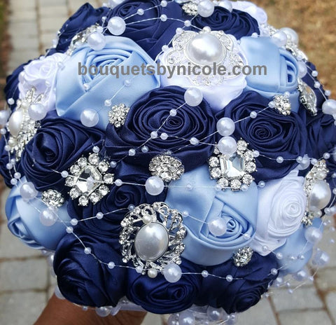 LACI Deluxe Roses Brooch Bouquet or DIY KIT