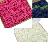 SAMPLE ~ Real Touch Foam Roses Wholesale Bulk RT-001