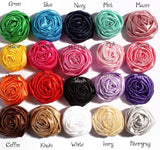 150pcs Deluxe Satin Roses for DIY Bridal Bouquets SATIN-003